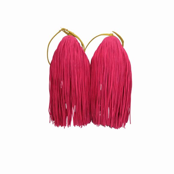 Christian Louboutin Suede Fringe Otrot 120 Heeled Sandals Multicolor Size 40 - Picture 5 of 9